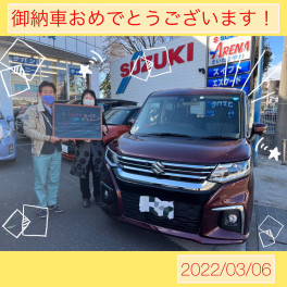 ソリオのご納車です(^▽^)